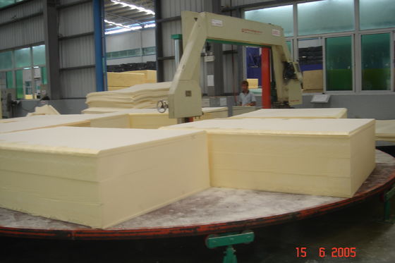 Macchina di taglio di schiuma orizzontale rotativa a cerchio automatico