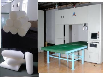 Tagliatrice orizzontale della schiuma di contorno di CNC con la cinghia per il ciclo che taglia 8KW
