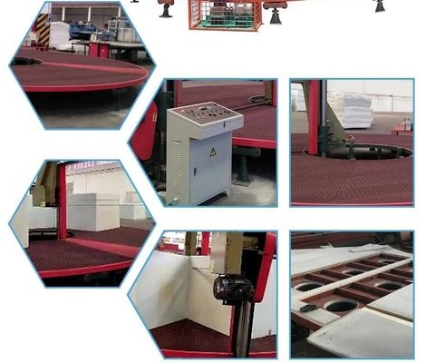 Macchine di taglio di schiuma a carosello