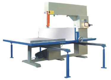 Macchina di taglio di schiuma verticale di precisione Quadratura di schiuma di blocco tagliatore manuale con sistema di controllo PLC